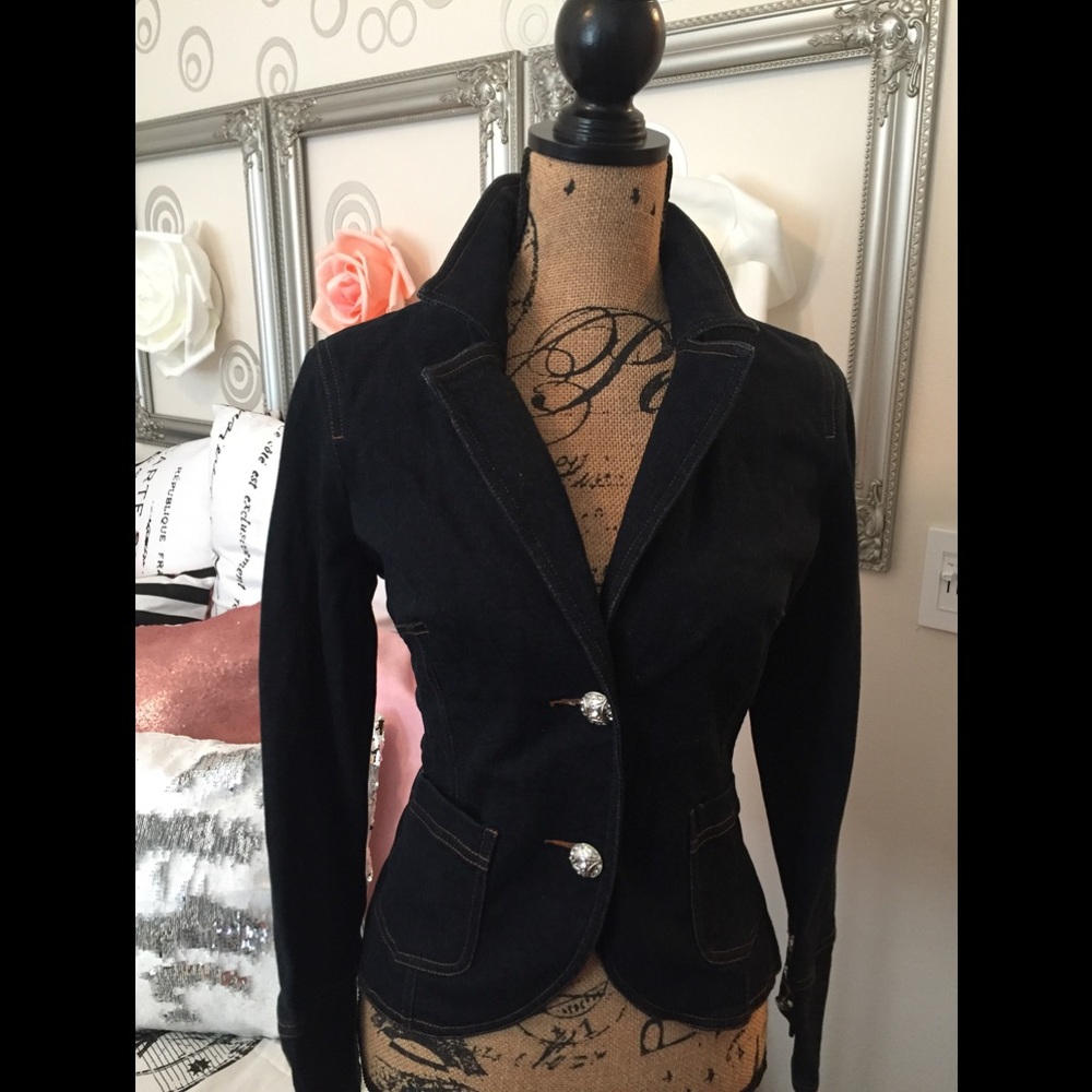 Blue Jean Button up Jacket